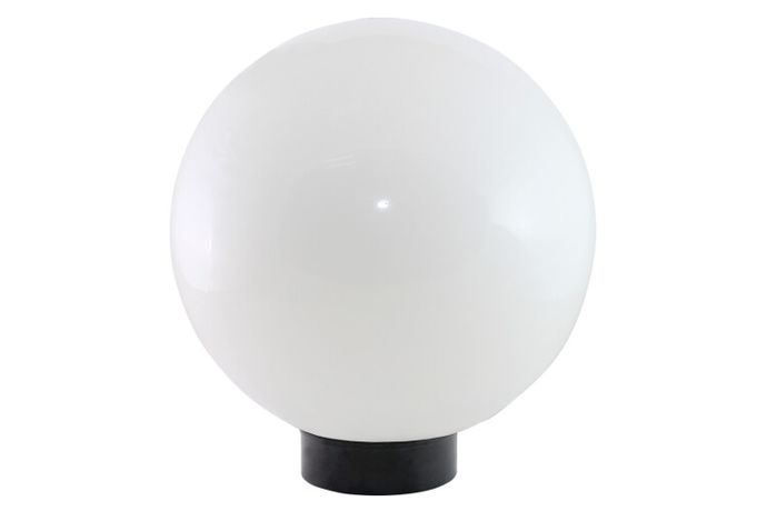 Светильник садово-парковый НТУ 03- 60-250 шар d=250 мм IP54 (опал ПММА, основание плоское ПК, Е27) TDM | SQ0330-0613