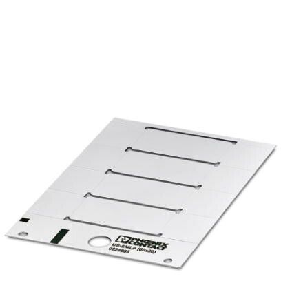 Пластиковая табличка US-EMLP (60X30) | 0828805 Phoenix Contact