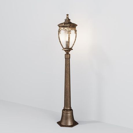 Светильник ландшафтный Outdoor Fleur IP 44 E27х1х60W Черный с Золотом - O414FL-01GB1 Maytoni