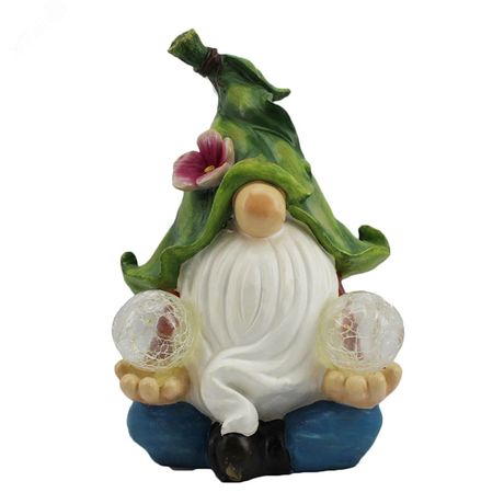 Светильник садовый "Гномик" 21х13х27 тепл. бел. на солнечн. батарее аккум. AA NI-MH 600мА.ч КОСМОС KOC_SOL249_G3