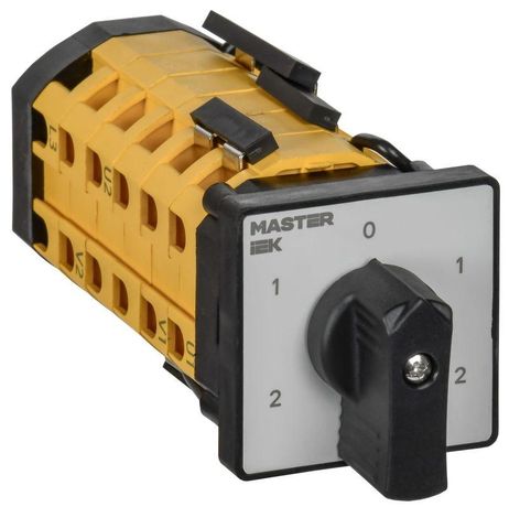 Переключатель кулачковый стандартная рукоятка 10А схема 23 | MI-CS10-010-023 IEK