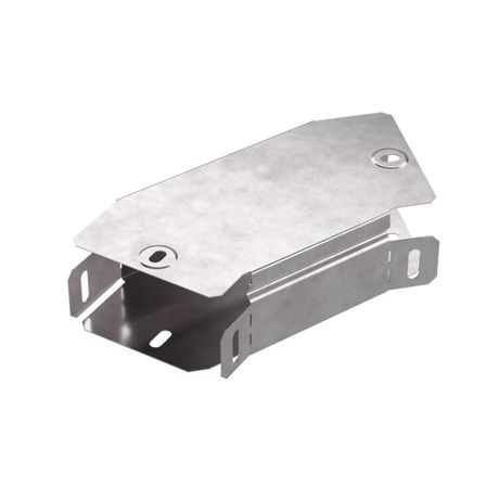 Угол горизонтальный 45 градусов с крышкой Стандарт 100х50 | PR16.0423 Промрукав Строитель