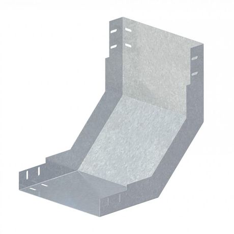 Лоток угловой вертикальный вверх 300х150 сталь 1мм ЛМс-90В цУТ2.5 СОЭМИ Н0122320725