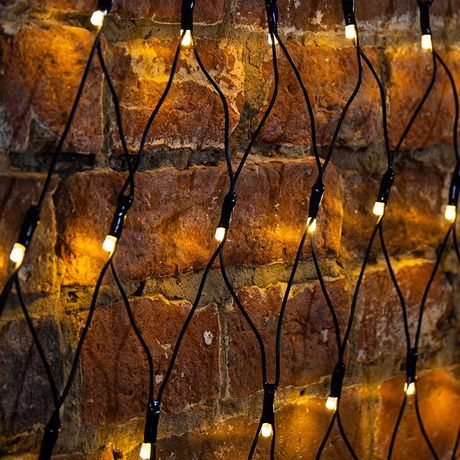 Гирлянда профессиональная Сеть 2х2х1.5м, свечение с динамикой, черный ПВХ, 136 LED, 230 В, цвет: Тёплый белый - 215-006 NEON-NIGHT