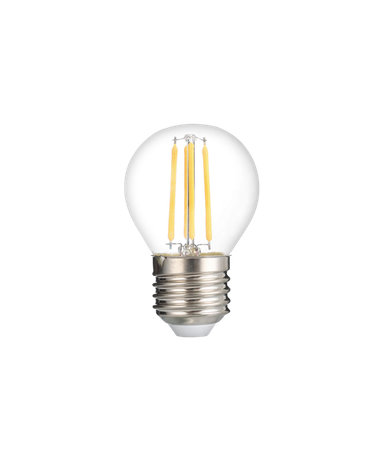 Лампа светодиодная филаментная PLED OMNI 6Вт G45 3000К тепл. бел. E27 230В/50Гц CL JazzWay 5021006