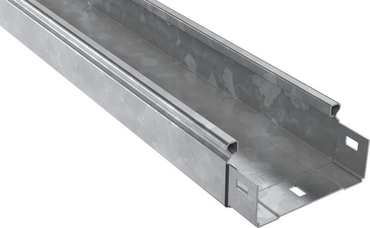 Лоток неперфорированный 50х100х2000 HDZ | CLN10-050-100-2-M-HDZ IEK