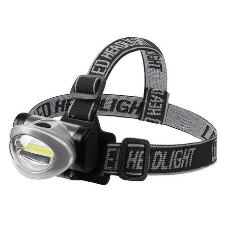 Фонарь налобный поворотный 3 Вт 100%, 50%, пульсирующий белый, 3хААА, СОВ + зеркальный рассеиватель | 75-703 Rexant MEET 07-5703