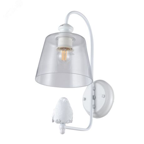 Бра PASSERO E27 1х40Вт Металл Белый - A4289AP-1WH Arte Lamp