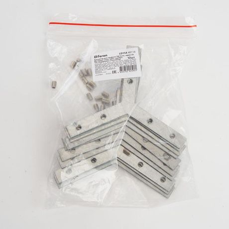 Соединитель Y для профилей CAB, LD154 FERON | 48114