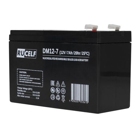 Аккумуляторная батарея RUCELF DM12-7