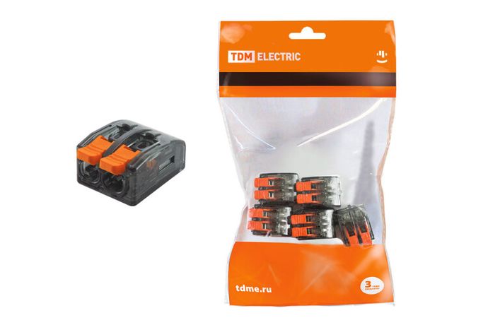 Соединительная клемма СК-612 (2,5мм2) (5 шт/упак) | SQ0527-0031 TDM