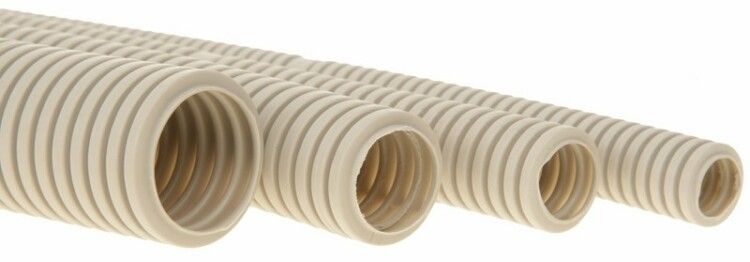 Труба гофрированная из ПНД, с зондом, черная, D20 мм, (бухта 50 м/уп.) | 28-0020-50 REXANT MEET