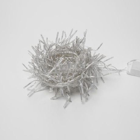 Гирлянда светодиодная с контроллером Фейерверк 6м 400 светодиодов Теплый белый свет Провод прозрачныйULD-S0600-400/DTA WARM WHITE IP20 FIRECRACKER - UL-00005480 Uniel