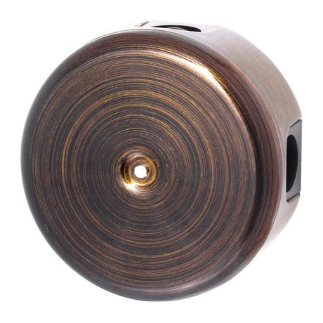 Коробка распределительная 110мм, пластик, цвет Бронза (4 кабельных ввода) - B1-522-25-K BIRONI B1-522-25-К