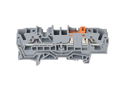 Клемма проходная 4-проводн. разделительная и измерительная 0.25 - 2.5кв.мм сер. WAGO 2002-1871