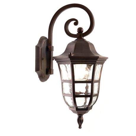 Светильник садово-парковый, 60W 230V IP44 коричневый, PL691 | 11696 FERON