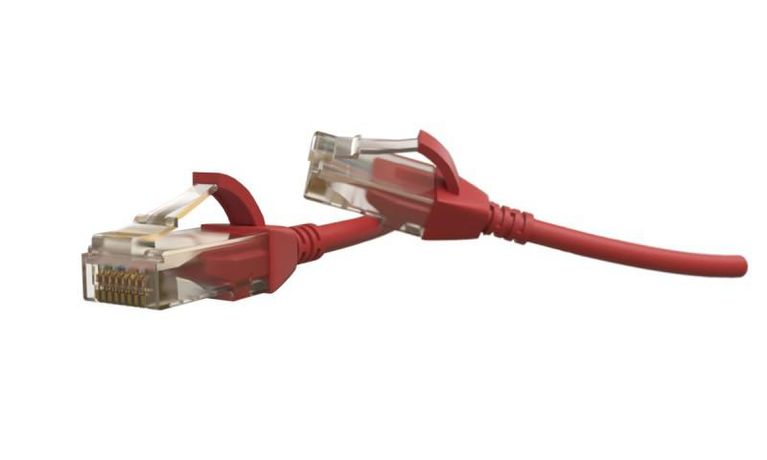 PC-LPT-UTP-RJ45-RJ45-C6-1M-LSZH-RD Патч-корд U/UTP, категория 6 (100% Fluke Component Tested), 28AWG, LSZH, 1 м, красный | 445712 Hyperline