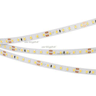 Лента светодиодная RT-A120-8mm 24В Warm 2700К 2835 9.6Вт/м IP20 (уп.5м) Arlight 010346(2)