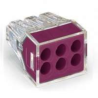 Клемма 6x2.5мм прозрачный (50шт) - 773-326 Wago