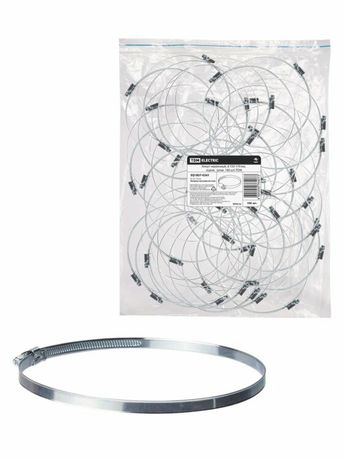 Хомут червячный, d 150-170 мм, оцинк (упак. 100 шт) | SQ1807-0361 TDM