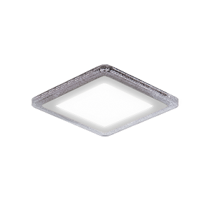 Светодиодный светильник ДВО-12+4W, Bubbles BL324 Квадр. LED 3000K, 1200лм,192x192мм, 160 Gauss