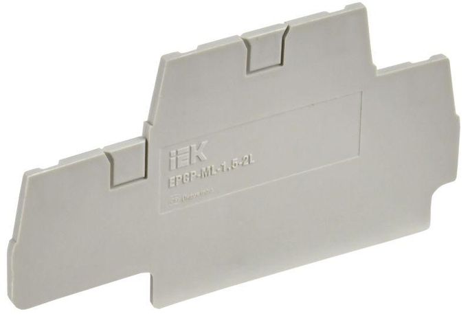 Заглушка для CP-ML 2 ур. 1,5мм2 серая | YCT23-00-2-K03-001-ZGL IEK