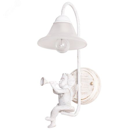 Бра AMUR E14 1х60Вт Металл Белый - A1133AP-1WG Arte Lamp