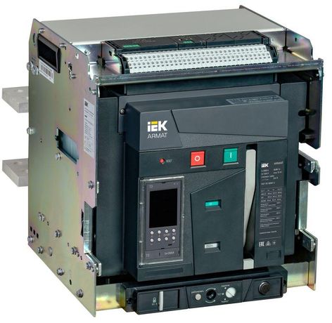 Выключатель автоматический воздушный 3п E 2000А 100кА TD выдвижн. с комплектом аксессуаров ARMAT IEK AR-ACB-3VE-100-2000A-TDCF