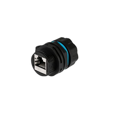 Индустриальный соединительный модуль, RJ-45(8P8C), FTP, CAT 6, IP68 с защитным колпачком для кабеля | 02-0285 REXANT MEET