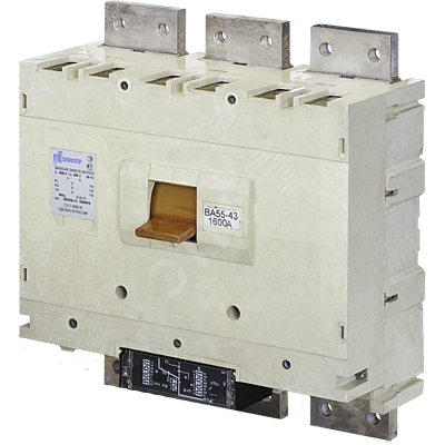 Выключатель автоматический в литом корпусе ВА55-43-854610-20УХЛ3 1600А 440В Контактор 1042789 Legrand