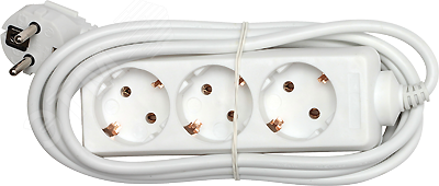 Удлинитель Navigator 71 453 NPE-S1-03-500-E-3x0.75 кит 10А ПВС 3х0.75 - 20391