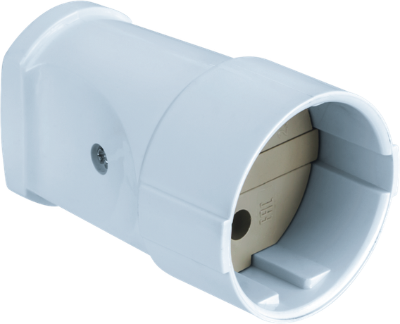 Розетка 61 716 NCA-SK01-10A-X-WH переносная без заземл. бел. Navigator 61716 21161