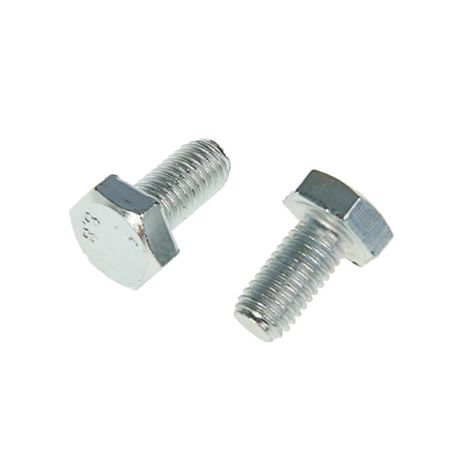 Болт DIN933 М8х16 шестигранная голова полная резьба оцинкованный (1кг / 96шт) - 118005 Tech-KREP