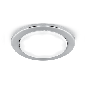 Светильник светодиодный Tablet ФВО 13Вт GX53 встраив. хром GAUSS GX005