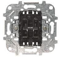 Механизм выключателя 2-кл. 2мод. СП Olas/Tacto 10А IP20 250В ABB 2CLA811100A1001