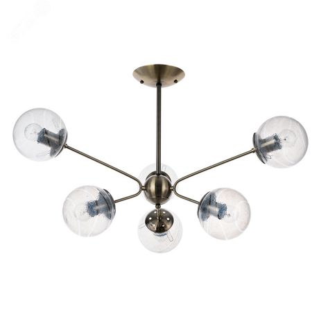 Люстра на штанге MEISSA E27 6х40Вт Металл Бронза - A4164PL-6AB Arte Lamp