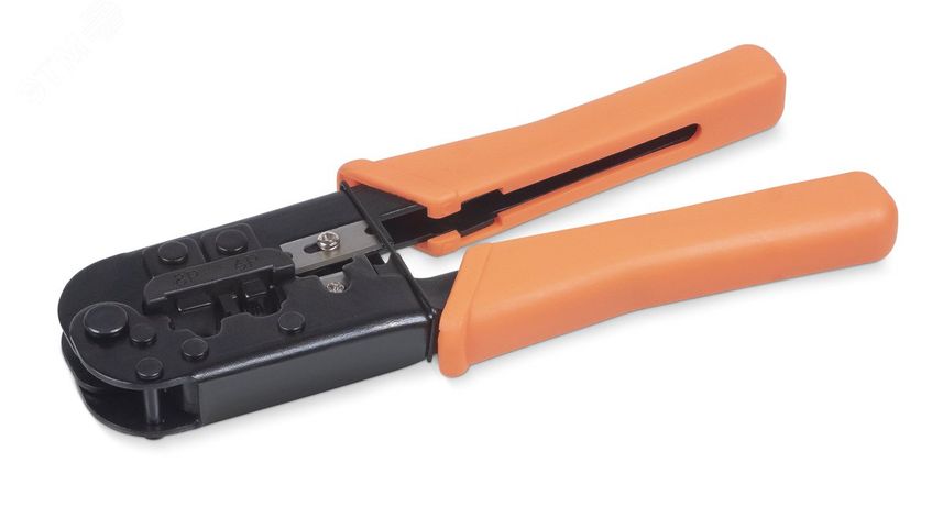 Инструмент обжимной для RJ-45 (8р8с), RJ-11/12 (6р6с, 6р4с, 6р2с) - HT-568 Cabeus 7830c