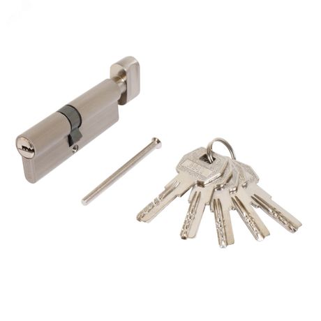 Механизм цилиндровый Стандарт MAX 80 (40х40В) SN 5кл перф.ключ/верт. - 14797 ПТК