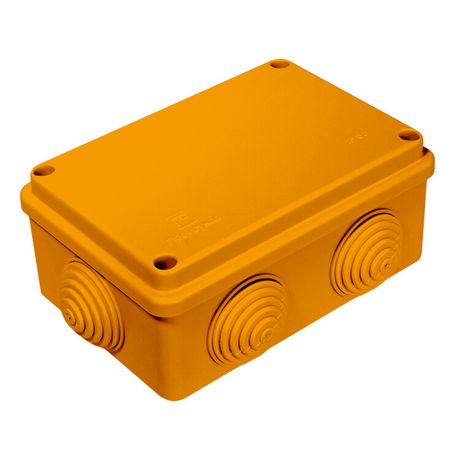Коробка огнестойкая для о/п 40-0340-FR1.5-4 Е15-Е120 120х80х50 IP55 4p, 1.5 мм.кв.| | Промрукав Строитель