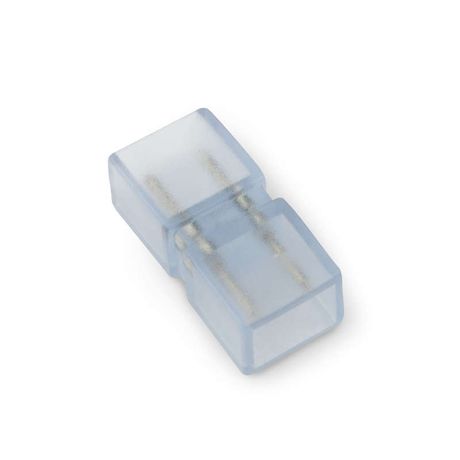 Соединитель контактный UTC-K-14/B67-RGB CLEAR 025 POLYBAG прямой для светодиодных лент 220В 5050 RGB, 4 контакта.Цвет прозрачный, 25 штук в пакете. TM Uniel - UL-00000869