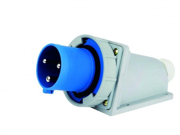 Вилка стационарная 2Р+РЕ 16А 220В IP67 ВС-103 DEKraft 26163DEK APC