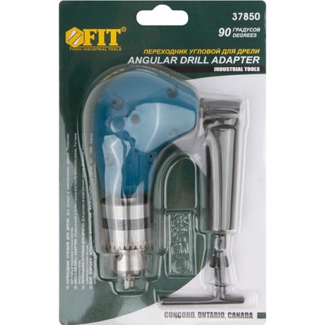 Переходник для дрели угловой с патроном 90 градусов FIT 37850 РОС