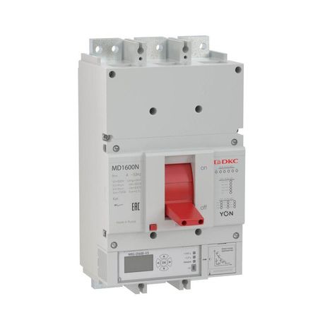 Автоматический выключатель YON MD1250N-MR2 3P 1250А 50kA Ir 0.4…1xIn Isd 1.5…10xIn ДКС