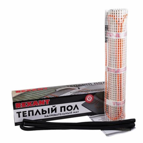 Комплект "Теплый пол" (мат) Extra S 0.7кв.м (0.5х1.4м) 112Вт двужил. Rexant 51-0501 MEET