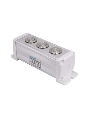 Пост управления BXM47-B3/22-65У1 3 цилиндрические кнопки 1C1NO1NC серебр. Электротехник ET249209