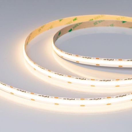 Лента светодиодная 15 Вт/м 24В 3000K IP20 COB-X576-10mm 5 м Arlight 059121