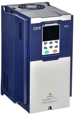 Преобразователь частоты K751 380В 3Ф 15-18кВт 32-37А ONI K751-33-1518TM IEK