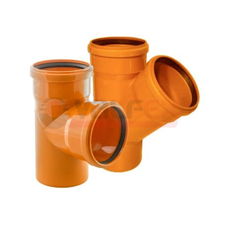 Тройник 87.5 градусов 160-110 для наружной канализации - 34160110 VALFEX 22974