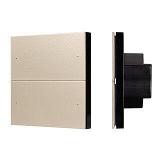 Панель кнопочная SMART-DMX512-801-22-4G-4SC-DIM-IN Gold (230V, 2.4G) (IARL, IP20 Пластик, 5 лет) - 039313 Arlight