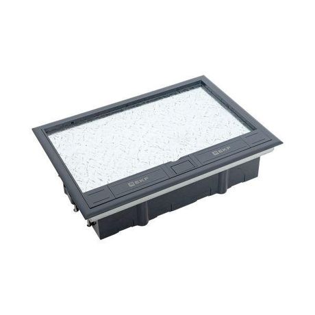 Лючок напольный с изменяемой глубиной C-Line 24 (с приборной рамкой) EKF | cl-ln-k-24